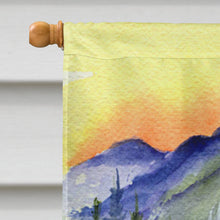 Load image into Gallery viewer, Bearded Collie Flag Canvas House Size