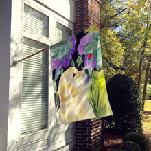 Load image into Gallery viewer, Golden Retriever Flag Canvas House Size
