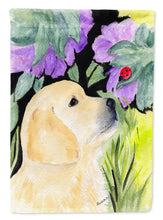 Load image into Gallery viewer, Golden Retriever Flag Canvas House Size