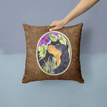 Load image into Gallery viewer, Gordon Setter Throw Pillow - 14x14 Decorative Pillow – Art for Your Home &amp; Patio