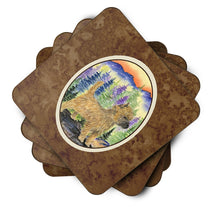 Load image into Gallery viewer, Cairn Terrier Coasters - Set of 4 Lightweight Foam, Absorbent Drink Coasters