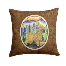 Load image into Gallery viewer, Cairn Terrier Throw Pillow - 14x14 Decorative Pillow – Art for Your Home &amp; Patio