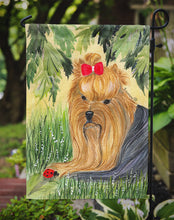 Load image into Gallery viewer, Yorkie Garden Flag – Decorative Outdoor Yard Flag