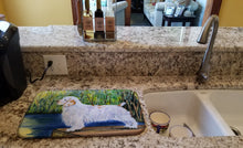 Load image into Gallery viewer, Clumber Spaniel Dish Drying Mat – Absorbent, Artistic Kitchen Essentials SS8261DDM