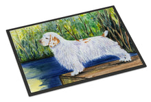 Load image into Gallery viewer, Clumber Spaniel Doormat - 24x36 Decorative Floor Mat – Indoor/Outdoor Rug with Artistic Flair Doormat