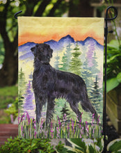 Load image into Gallery viewer, Flat Coated Retriever Garden Flag – Decorative Outdoor Yard Flag