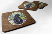 Load image into Gallery viewer, Portuguese Water Dog Coasters - Set of 4 Lightweight Foam, Absorbent Drink Coasters