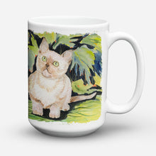 Load image into Gallery viewer, Cat - Burmese Dishwasher Safe Microwavable Ceramic Coffee Mug 15 ounce SS8265CM15