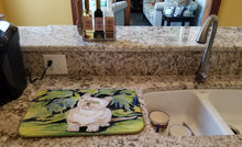 Load image into Gallery viewer, Cat - Burmese Dish Drying Mat – Absorbent, Artistic Kitchen Essentials SS8265DDM