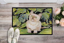 Load image into Gallery viewer, Cat - Burmese Doormat - 24x36 Decorative Floor Mat – Indoor/Outdoor Rug with Artistic Flair Doormat