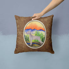 Load image into Gallery viewer, Weimaraner Throw Pillow - 14x14 Decorative Pillow – Art for Your Home &amp; Patio