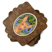 Load image into Gallery viewer, Pharaoh Hound Coasters - Set of 4 Lightweight Foam, Absorbent Drink Coasters