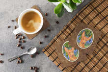 Load image into Gallery viewer, Pharaoh Hound Coasters - Set of 4 Lightweight Foam, Absorbent Drink Coasters