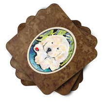 Load image into Gallery viewer, Golden Retriever Coasters - Set of 4 Lightweight Foam, Absorbent Drink Coasters