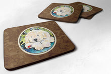 Load image into Gallery viewer, Golden Retriever Coasters - Set of 4 Lightweight Foam, Absorbent Drink Coasters