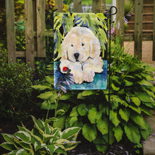 Load image into Gallery viewer, Golden Retriever Garden Flag – Decorative Outdoor Yard Flag