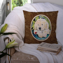 Load image into Gallery viewer, Golden Retriever Throw Pillow - 14x14 Decorative Pillow – Art for Your Home &amp; Patio