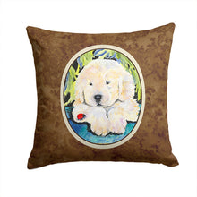 Load image into Gallery viewer, Golden Retriever Throw Pillow - 14x14 Decorative Pillow – Art for Your Home &amp; Patio