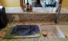 Load image into Gallery viewer, Newfoundland Dish Drying Mat – Absorbent, Artistic Kitchen Essentials SS8272DDM