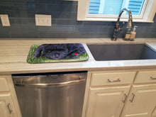 Load image into Gallery viewer, Newfoundland Dish Drying Mat – Absorbent, Artistic Kitchen Essentials SS8272DDM