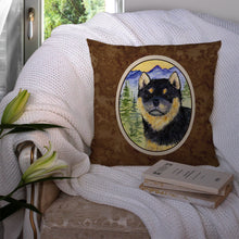 Load image into Gallery viewer, Shiba Inu Throw Pillow - 14x14 Decorative Pillow – Art for Your Home &amp; Patio