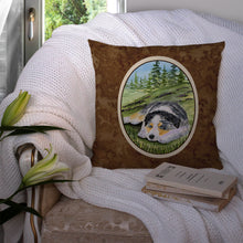 Load image into Gallery viewer, Australian Shepherd Throw Pillow - 14x14 Decorative Pillow – Art for Your Home &amp; Patio