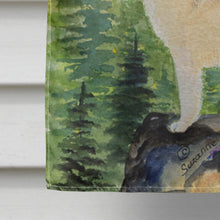 Load image into Gallery viewer, Siberian Husky Flag Canvas House Size