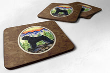 Load image into Gallery viewer, Bouvier des Flandres Coasters - Set of 4 Lightweight Foam, Absorbent Drink Coasters