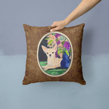 Load image into Gallery viewer, Chihuahua Throw Pillow - 14x14 Decorative Pillow – Art for Your Home &amp; Patio