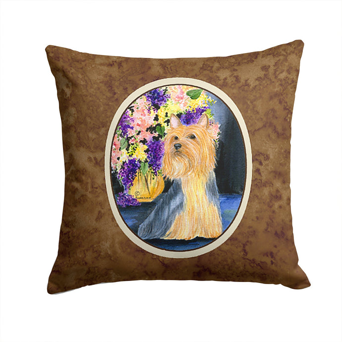 Silky Terrier Throw Pillow - 14x14 Decorative Pillow – Art for Your Home & Patio