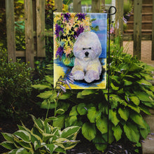 Load image into Gallery viewer, Bichon Frise Garden Flag – Decorative Outdoor Yard Flag