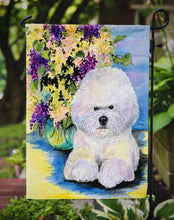 Load image into Gallery viewer, Bichon Frise Garden Flag – Decorative Outdoor Yard Flag