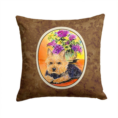 Norwich Terrier Throw Pillow - 14x14 Decorative Pillow – Art for Your Home & Patio