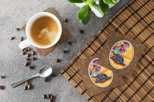 Load image into Gallery viewer, Pug Coasters - Set of 4 Lightweight Foam, Absorbent Drink Coasters