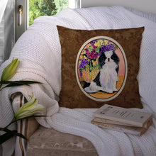 Load image into Gallery viewer, Japanese Chin Throw Pillow - 14x14 Decorative Pillow – Art for Your Home &amp; Patio