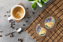 Load image into Gallery viewer, Pomeranian Coasters - Set of 4 Lightweight Foam, Absorbent Drink Coasters