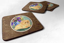 Load image into Gallery viewer, Pomeranian Coasters - Set of 4 Lightweight Foam, Absorbent Drink Coasters
