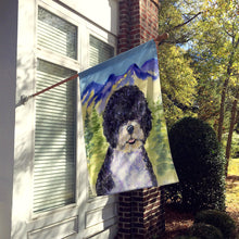 Load image into Gallery viewer, Portuguese Water Dog Flag Canvas House Size