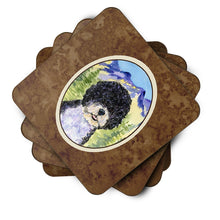 Load image into Gallery viewer, Portuguese Water Dog Coasters - Set of 4 Lightweight Foam, Absorbent Drink Coasters