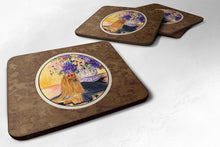 Load image into Gallery viewer, Yorkie Coasters - Set of 4 Lightweight Foam, Absorbent Drink Coasters