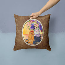 Load image into Gallery viewer, Yorkie Throw Pillow - 14x14 Decorative Pillow – Art for Your Home &amp; Patio