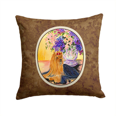 Yorkie Throw Pillow - 14x14 Decorative Pillow – Art for Your Home & Patio
