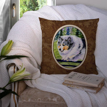 Load image into Gallery viewer, Sheltie Throw Pillow - 14x14 Decorative Pillow – Art for Your Home &amp; Patio