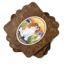 Load image into Gallery viewer, English Toy Spaniel Coasters - Set of 4 Lightweight Foam, Absorbent Drink Coasters