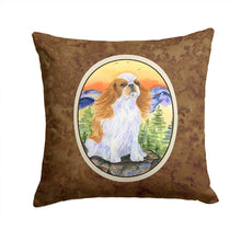 Load image into Gallery viewer, English Toy Spaniel Throw Pillow - 14x14 Decorative Pillow – Art for Your Home &amp; Patio