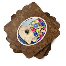Load image into Gallery viewer, Pekingese Coasters - Set of 4 Lightweight Foam, Absorbent Drink Coasters