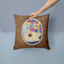 Load image into Gallery viewer, Pekingese Throw Pillow - 14x14 Decorative Pillow – Art for Your Home &amp; Patio