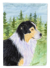 Load image into Gallery viewer, Australian Shepherd Flag Canvas House Size