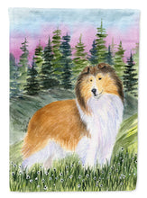 Load image into Gallery viewer, Sheltie Flag Canvas House Size