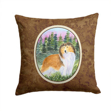 Load image into Gallery viewer, Sheltie Throw Pillow - 14x14 Decorative Pillow – Art for Your Home &amp; Patio